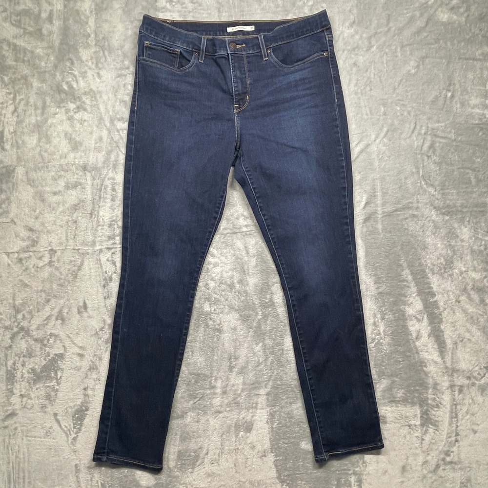 Levi's‎ 311 Shaping Skinny Jeans Womens 31 Dark Wash Blue Mid Rise Stretch Denim